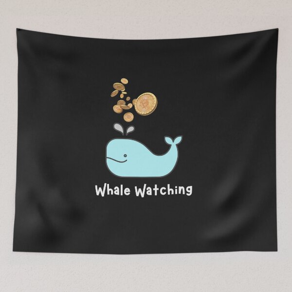 Item preview, Bitcoin Whale Watching designed and sold by RedSparkle.