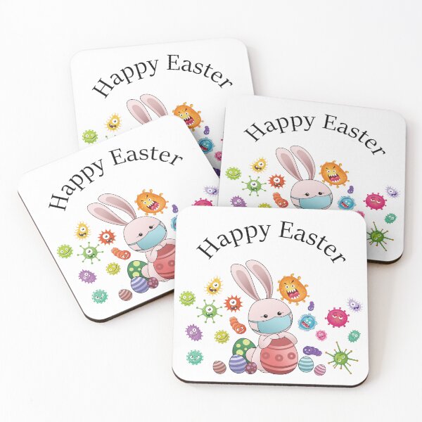 Item preview, Happy Easter Cute Design 2022 - Essential T-shirts Accessories (White) designed and sold by bailong1668.