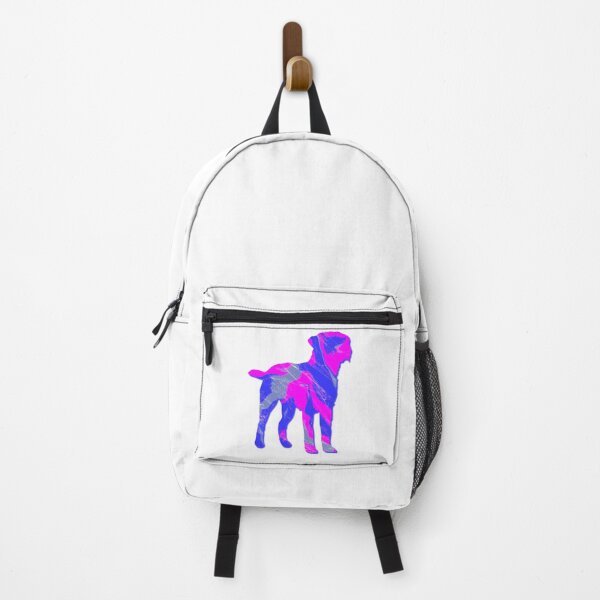 Item preview, I Love My Border Terrier Dog Hot Pink Silhouette  designed and sold by AMSonArt.