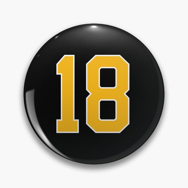 Item preview, Yellow Number 18 lucky sports jersey eighteen designed and sold by HeavyStyle.