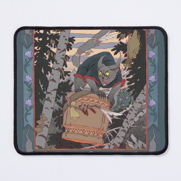 Item preview, Baba Yaga Cat designed and sold by StillWinter.