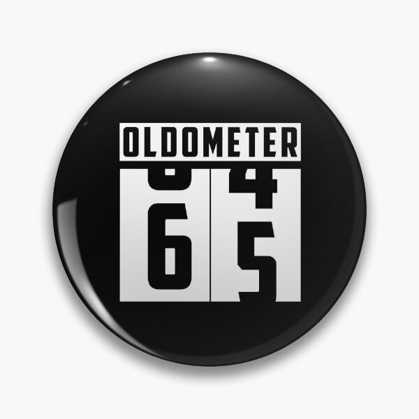 Item preview, Oldometer counter Number 65 birthday designed and sold by HeavyStyle.
