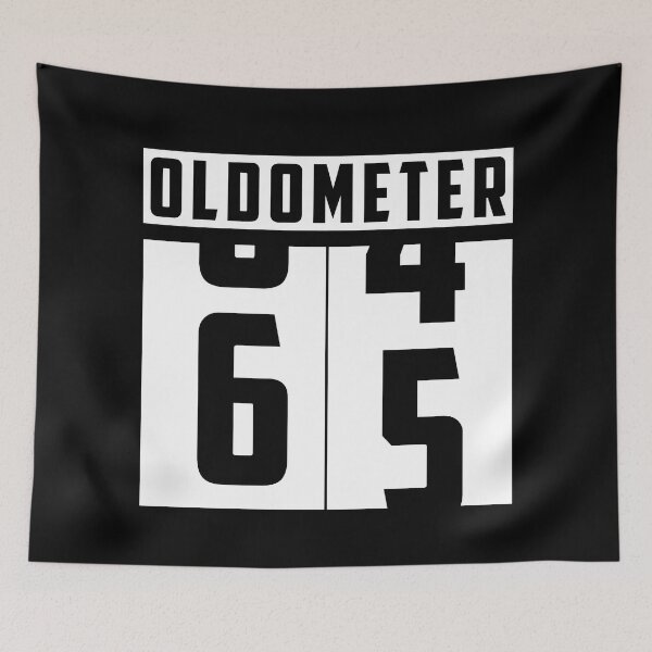 Item preview, Oldometer counter Number 65 birthday designed and sold by HeavyStyle.