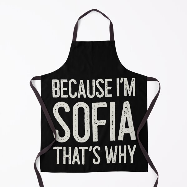 Item preview, Because I’m Sofia That’s Why Funny Personalized Name designed and sold by MariosNydras.