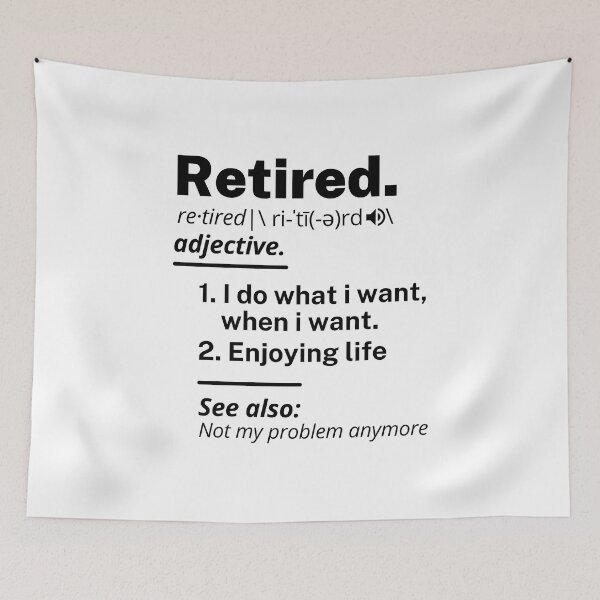 Item preview, Retired Definition Shirt Funny Retirement Gag Gift designed and sold by jelgavia.