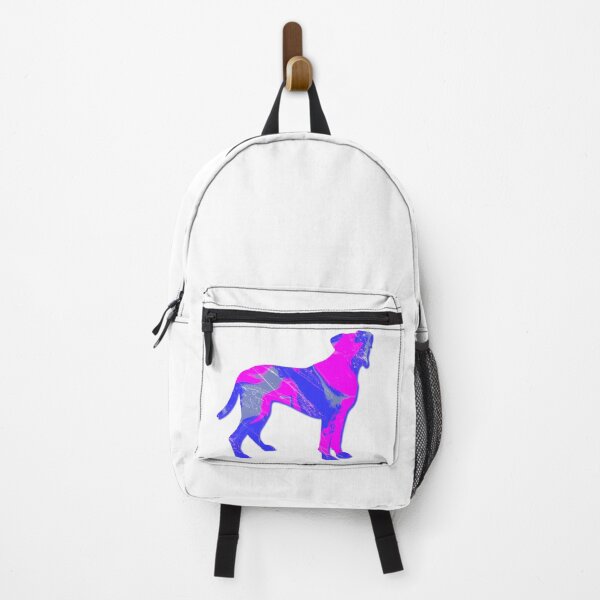 Item preview, I Love My Boxer Hot Pink Cute Dog Silhouette  designed and sold by AMSonArt.
