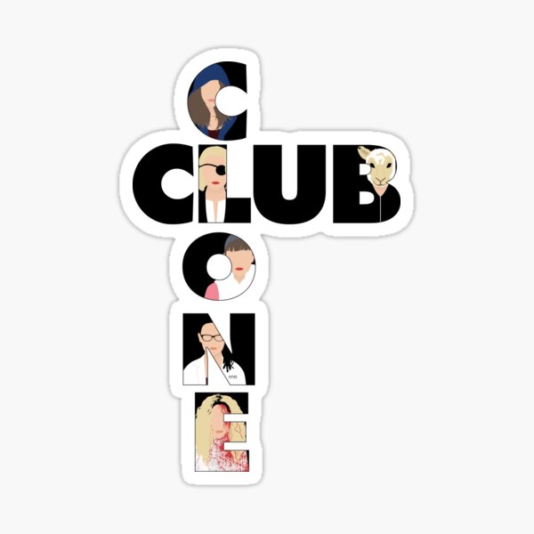 Clone Club V1 B Sticker