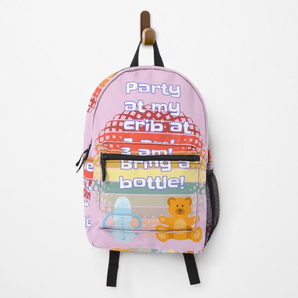 Item preview, Party at my crib at 3am. Bring a bottle. (Girls' version.) designed and sold by CristalleLisa.