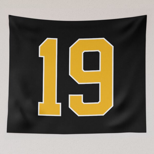 Item preview, Yellow Number 19 lucky sports jersey nineteen designed and sold by HeavyStyle.