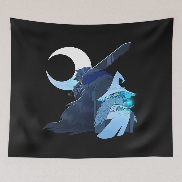 Item preview, Elden Ring Blaidd The Half Wolf And Ranni The Witch Classic designed and sold by JessieRhig.