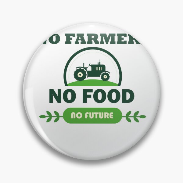 Item preview, No farmers No food No future  Sticker designed and sold by AgathnKosobucki.