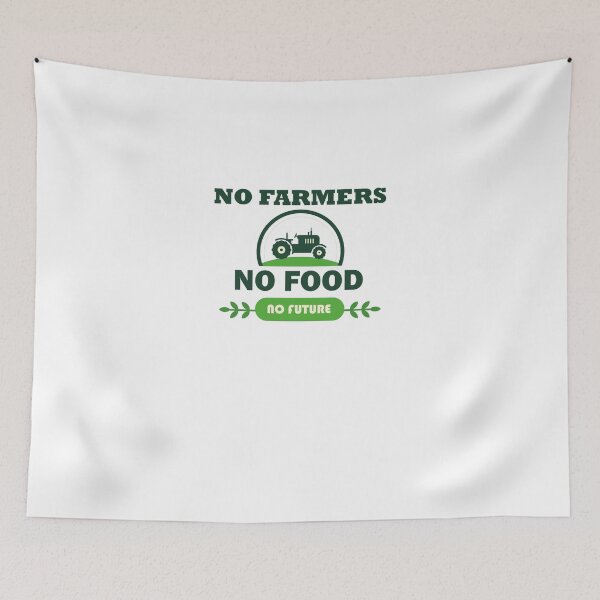Item preview, No farmers No food No future  Sticker designed and sold by AgathnKosobucki.
