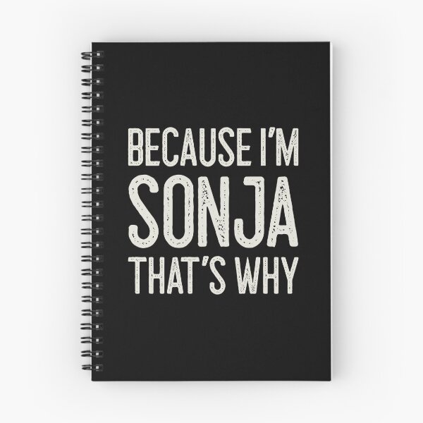 Item preview, Porque soy Sonja, por eso es divertido Nombre personalizado designed and sold by MariosNydras.