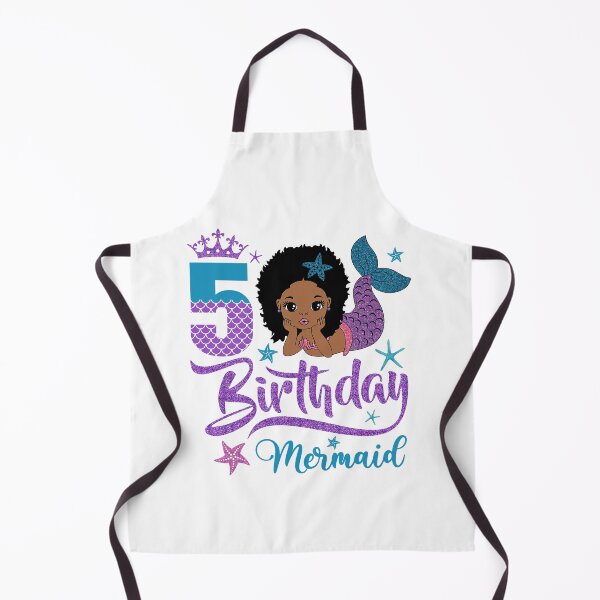Item preview, 5TH Birthday Girl Mermaid designed and sold by Meggie179.