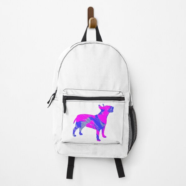 Item preview, I Love My English Bull Terrier Dog Hot Pink Silhouette  designed and sold by AMSonArt.