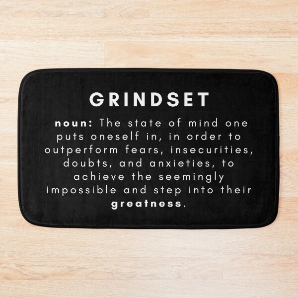 Item preview, Grindset - black designed and sold by Mad-Boy.