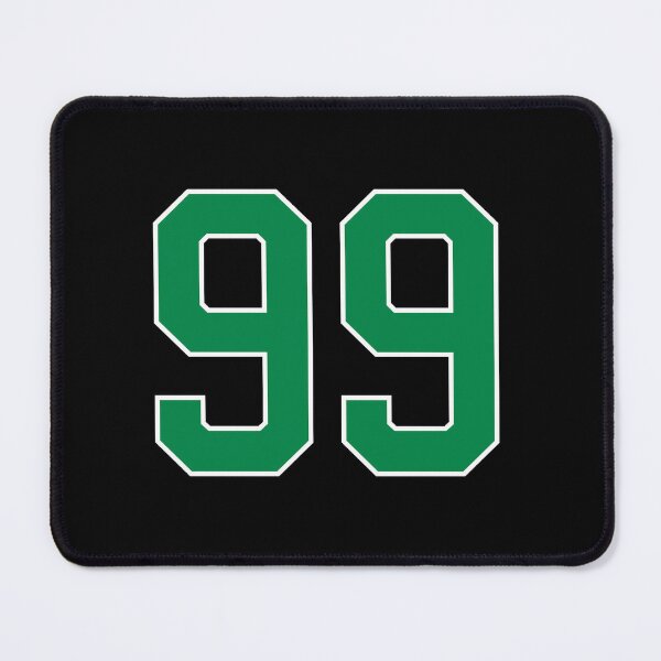 Item preview, 99 number, green lucky sports ninety nine designed and sold by ArtIsParty.