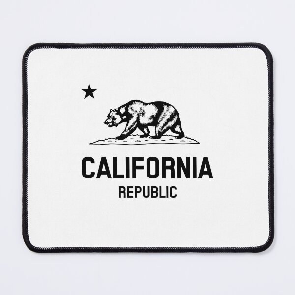 Item preview, California Republic 'bear flag revolt' - black print designed and sold by retropetrol.