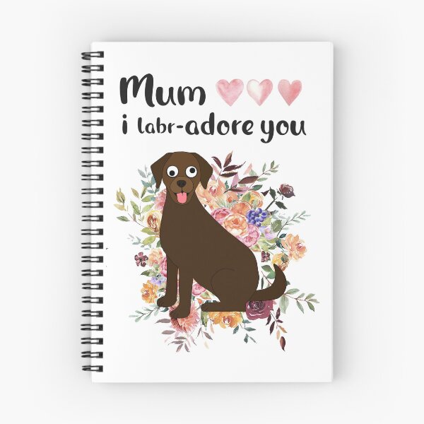 Item preview, i labr-adore you Mother's Day Card designed and sold by CaitlinsPetDrawings.