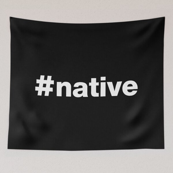 Item preview, Hashtag native designed and sold by ArtIsParty.