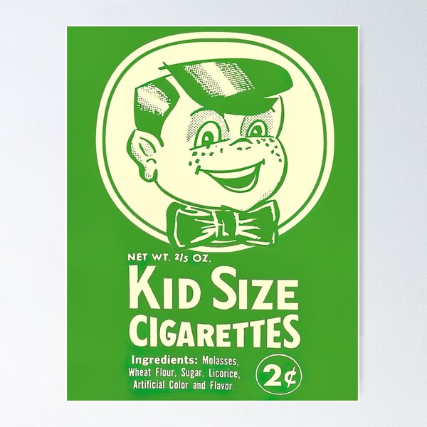 Item preview, Kid Size Cigarettes Vintage Candy Cigarette  designed and sold by Onodera.