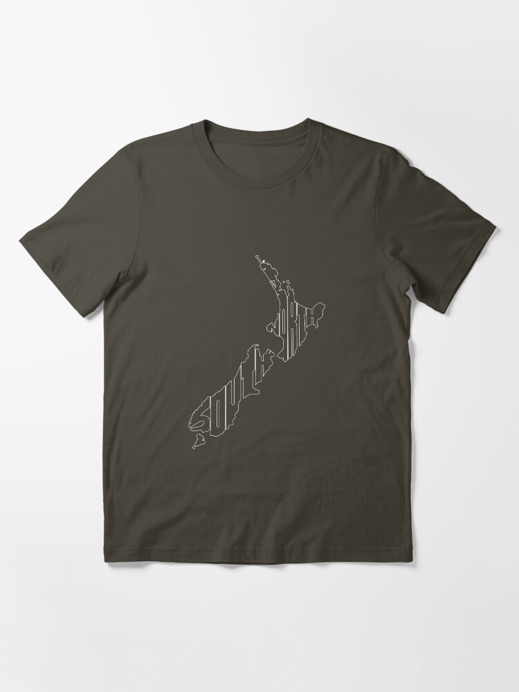 Alternate view of North and South (white) Essential T-Shirt