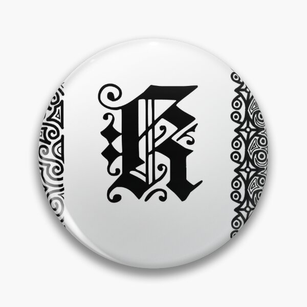 Artikelvorschau, Buchstabe K. entworfen und verkauft von Encie-Designs.