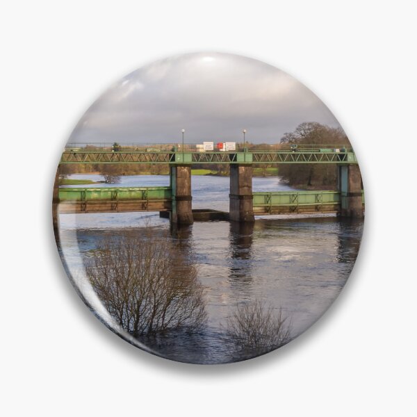 Item preview, Glenlochar Barrage on the River Dee at Loch Ken, Galloway Hydro electric scheme, Dumfries and Galloway, Scotland designed and sold by SnapTPhotograph.