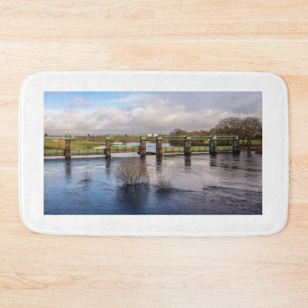 Item preview, Glenlochar Barrage on the River Dee at Loch Ken, Galloway Hydro electric scheme, Dumfries and Galloway, Scotland designed and sold by SnapTPhotograph.