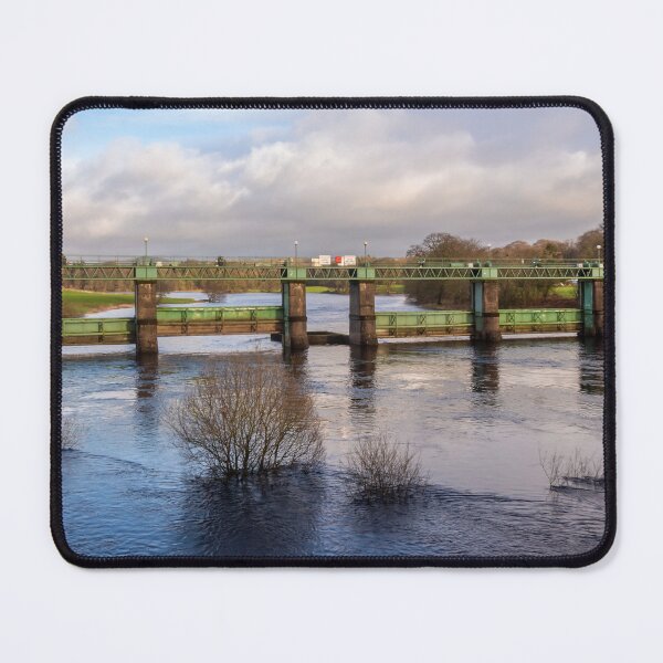 Item preview, Glenlochar Barrage on the River Dee at Loch Ken, Galloway Hydro electric scheme, Dumfries and Galloway, Scotland designed and sold by SnapTPhotograph.