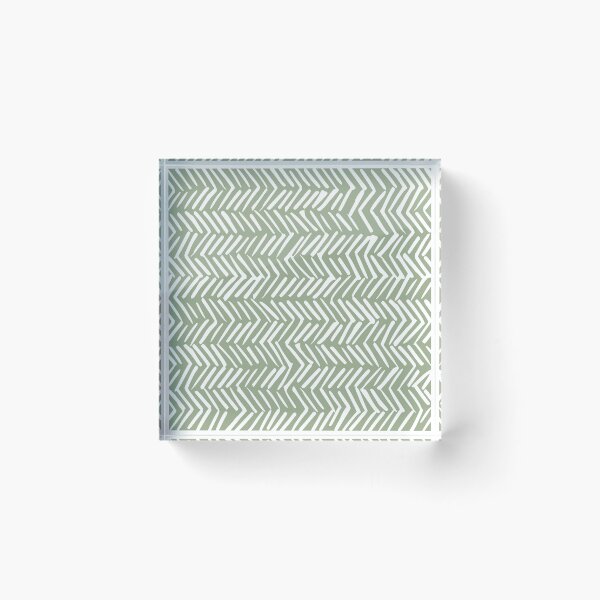 Item preview, Amazonian Herringbone Sage Green Aesthetics designed and sold by meggydesigns.