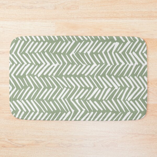 Item preview, Amazonian Herringbone Sage Green Aesthetics designed and sold by meggydesigns.