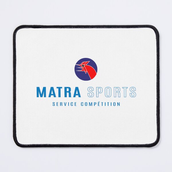 Item preview, Matra Sports Service Competition logo 1973 - colour print on white designed and sold by retropetrol.
