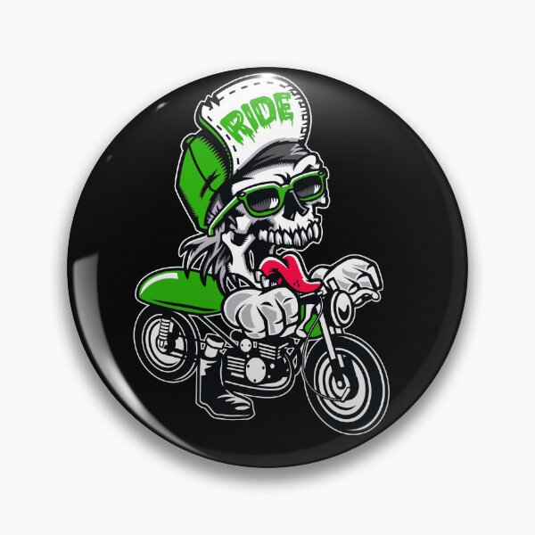Item preview, Biker For Life Cartoon Motorcycle Grpahic designed and sold by GO SHIRT-TEE.