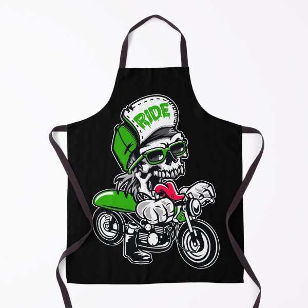 Item preview, Biker For Life Cartoon Motorcycle Grpahic designed and sold by GO SHIRT-TEE.