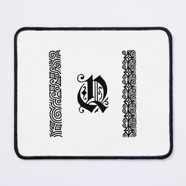 Artikelvorschau, Buchstabe Q entworfen und verkauft von Encie-Designs.