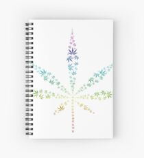 Cannabis Spiral Notebook