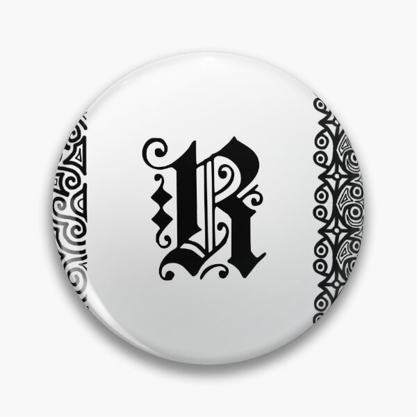 Artikelvorschau, Buchstabe R. entworfen und verkauft von Encie-Designs.