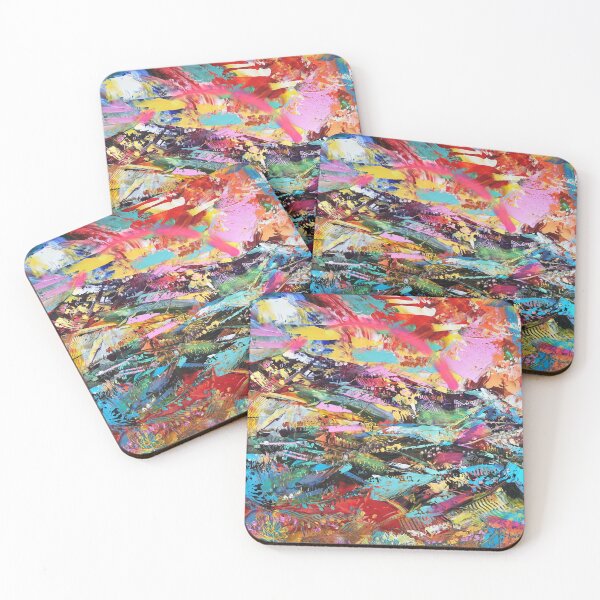 Item preview, Rainbow Abstract Landscape 286 designed and sold by Eraclis Aristidou.