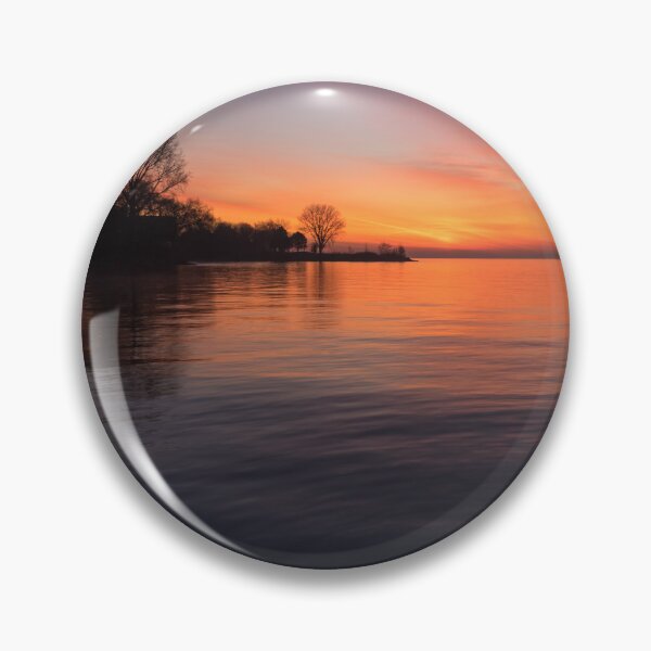 Item preview, Soft Velvet - Colourful Dawn on Lake Ontario in West End Toronto designed and sold by Georgia Mizuleva.