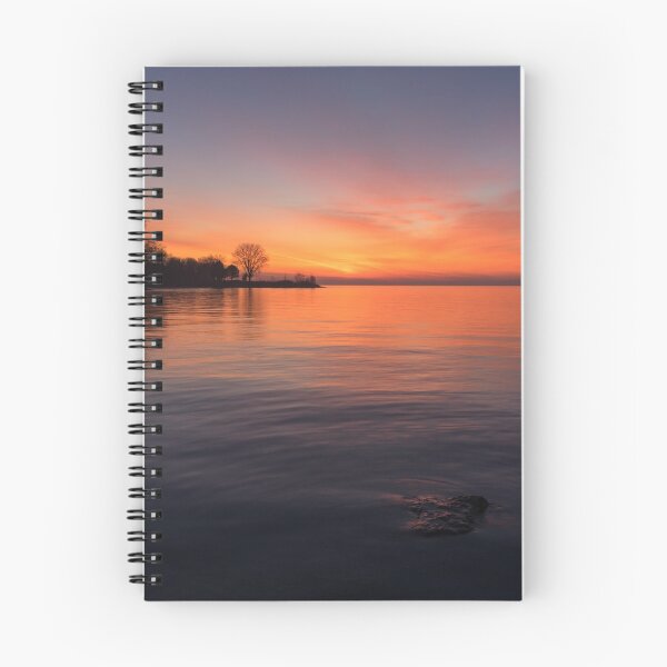 Item preview, Soft Velvet - Colourful Dawn on Lake Ontario in West End Toronto designed and sold by Georgia Mizuleva.