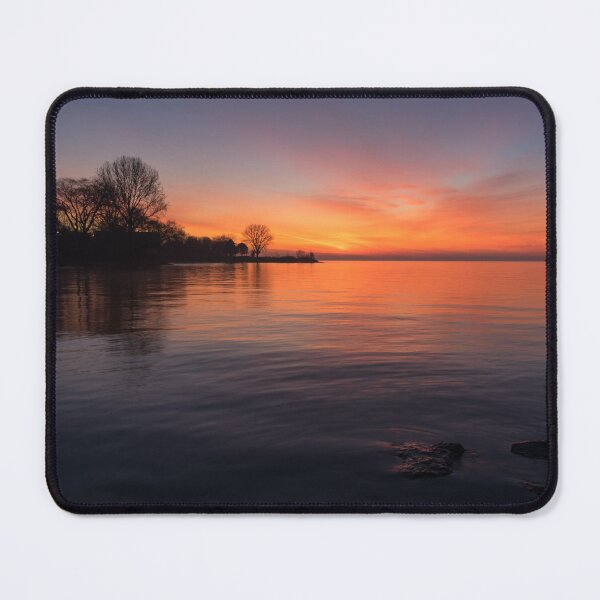 Item preview, Soft Velvet - Colourful Dawn on Lake Ontario in West End Toronto designed and sold by Georgia Mizuleva.