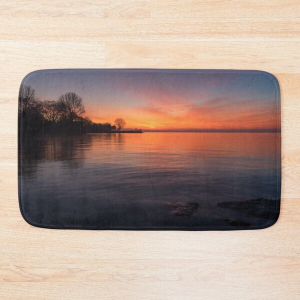 Item preview, Soft Velvet - Colourful Dawn on Lake Ontario in West End Toronto designed and sold by Georgia Mizuleva.