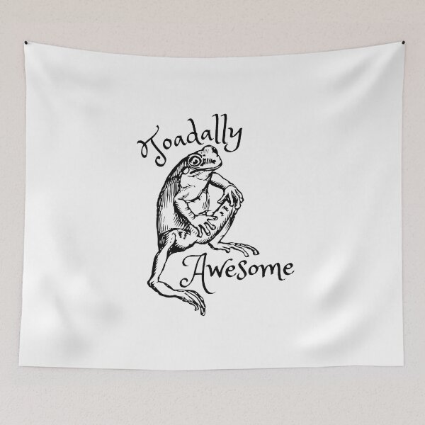 Item preview, Toadally Awesome Frog Aesthetic Frog Pun designed and sold by CaitU.