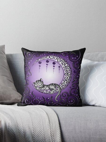 Item preview, Cat sleeping on moon designed and sold by Pezi-Creation.