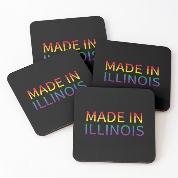 Item preview, Rainbow LGBT Illinois, US designed and sold by LoveIsColorful.