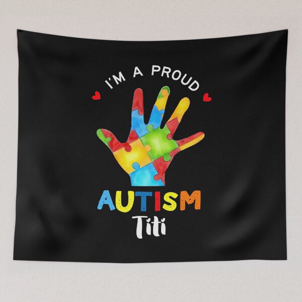 Item preview, I'm A Proud Autism Titi Autism Awareness Aunt Nephew Niece designed and sold by TH3--DESIGNER.