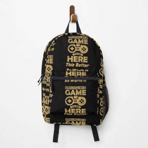 Item preview, I paused my game to be here  designed and sold by SamXDesigns.