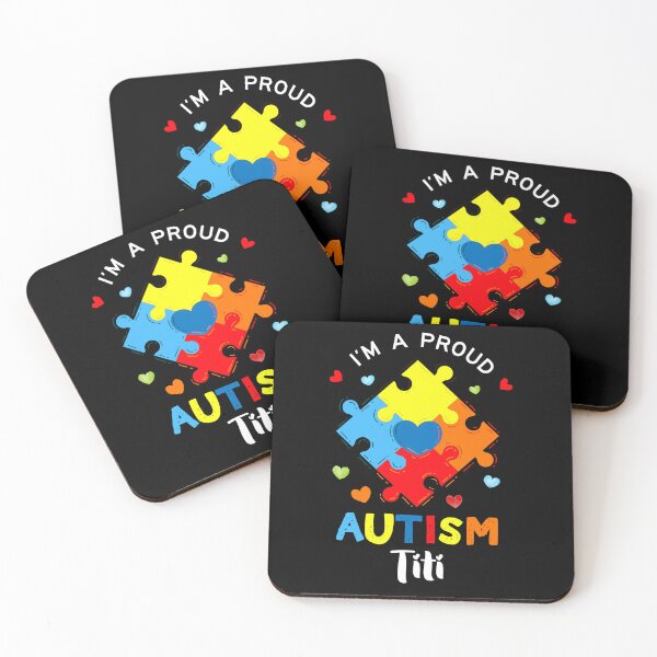Item preview, I'm A Proud Autism Titi Autism Awareness Aunt Nephew Niece designed and sold by TH3--DESIGNER.