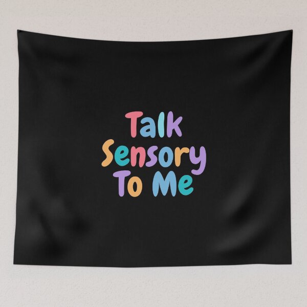 Item preview, Talk Sensory To me Funny occupational Therapist Quote designed and sold by TheBeastNation.